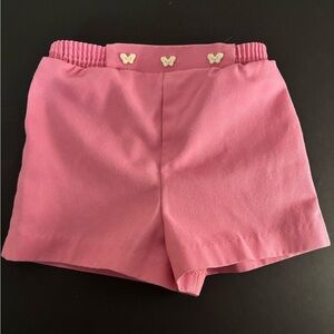 Vintage pink butterfly shorts